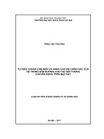 Tự hiệu chuẩn cảm biến và nâng cao độ chính xác của hệ thống dẫn đường cho các đối tượng chuyển động trên mặt đất (LA tiến sĩ)