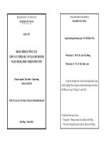 Hoàn thiện công tác cho vay theo dự án tại chi nhánh ngân hàng phát triển Phú Y