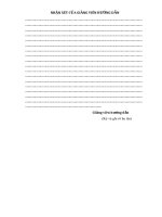 BÁO CÁO TỐT NGHIỆP QUI TRÌNH SẢN XUẤT BIA LAGER TẠI CÔNG TY CỔ PHẦN BIA TUY HÒA