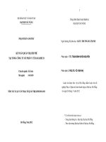 Kế toán quản trị chi phí tại tổng công ty cổ phần y tế Danameco