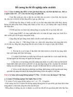 ĐỀ CƯƠNG ôn THI tốt NGHIỆP CHUYÊN NGÀNH CHỦ NGHĨA xã hội KHOA học   đại học