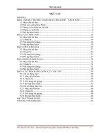 Thực tập nguội bài giảng dành cho sinh viên Đại học và cao đẳng