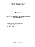 Quan hệ giữa lý luận và thực tiễn trong sự nghiệp đổi mới ở nước ta hiện nay