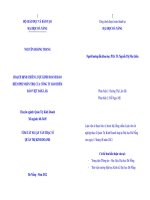 Hoạch định chiến lược kinh doanh bảo hiểm phu nhân thọ của công ty bảo hiểm Bảo Việt Đắk Lắ