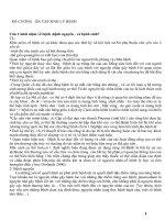 Đề cương ôn tập sinh lý bệnh