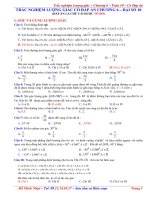 Bài tập trắc nghiệm công thức lượng giác   hồ minh nhựt 