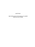 bồi dưỡng học sinh giỏi môn toán thpt chuyên đề một số bài TOÁN về ỨNG DỤNG của GRAPH KHI GIẢI TOÁN tổ hợp