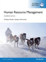 Human resource management global edition wayne mondy