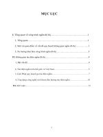 quy hoạch không gian ngầm