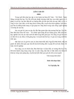 hân tích các yếu tố về quản trị công ty tác động đến hiệu quả hoạt động của các công ty cổ phần thuỷ sản được niêm yết trên sàn chứng khoán TP HCM 