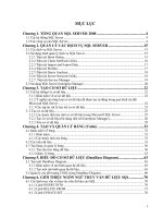 Hệ quản trị SQL bài giảng dành cho sinh viên Đại học, Cao đẳng