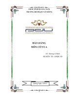 Cờ vua Bài giảng dành cho sinh viên Đại học, cao đẳng