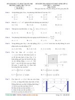 HDedu Đề thi thử THPT quốc gia 2017 môn toán trường THPT chu văn an   hà nội lần 2