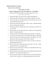 Đề thi chủ nghĩa Mac Lê 1