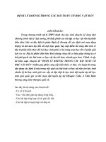 bồi dưỡng học sinh giỏi môn vật lý thpt chuyên đề ĐỊNH lý KOENIG TRONG các bài TOÁN cơ học vật rắn