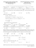 Đề thi thử THPT quốc gia 2017 môn toán trường THPT chuyên hưng yên lần 3 