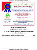 Tổng ôn 100 câu nón trụ cầu giải chi tiết