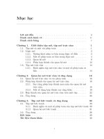 Quan hệ mờ trực cảm (LV thạc sĩ)