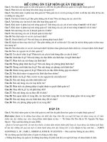 Đề cương môn quản trị học có đáp án chi tiết