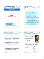 Slide bài giảng môn quản lý học: Chương 2: Môi trường quản lý