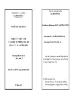 Nghiên cứu chiết tách và xác định thành phần hóa học của lá cây cỏ lào Bình Định