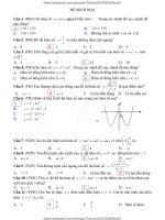 ĐỀ THI TOÁN 2017 THPT TRAN HUNG DAO 2 