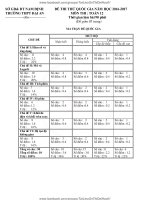 ĐỀ THI TOÁN 2017 THPT DAI AN 