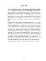 Phân tích hiệu quả kinh tế   kỹ thuật trong nuôi tôm thẻ chân trắng theo quy trình biofloc trong nhà kính tại công ty việt úc – bạc liêu (2) 
