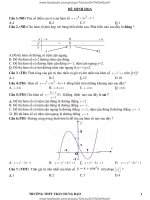 ĐỀ THI TOÁN 2017 THPT TRAN HUNG DAO 1 