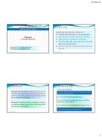 Slide bài giảng môn quản lý học: Chương 4: Lập kế hoạch