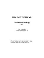2Molecular biology test  w  solutions 