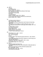 giải bài tập ôn thi công chức thuế 