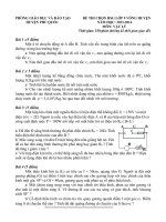 Đề thi học sinh giỏi lớp 9 môn Vật Lý huyện Phú Quốc năm 2013  2014 