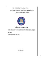 Những khó khăn tâm lý trong quá trình học tập của sinh viên đại học thương mại