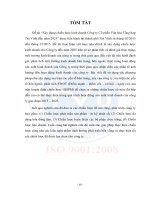 Xây dựng chiến lược kinh doanh của Công ty Cổ phần Văn hóa Tổng hợp Trà Vinh đến năm 2025