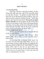 TỤC HẠ CỐT CỦA NGƯỜI KHMER NAM BỘ