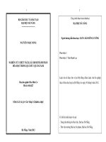 Nghiên cứu chiết tách, xác định thành phần hóa học trong quả mù u Quảng Nam