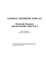 3Electronic structure and the periodic table test  w  solutions 