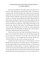 TIỂU LUẬN CHUYÊN NGÀNH   SÁNG mãi TINH THẦN của TUYÊN NGÔN ĐẢNG CỘNG sản và ý NGHĨA THỜI đại