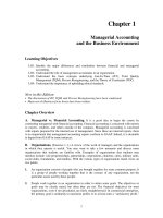 Managerial accounting garrison norren 11th ed