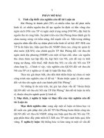 Hoàn thiện quản lý nhà nước đối với thu chi ngân sách của thành phố hải phòng (tt) 