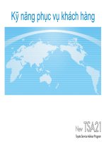 Ky nang cham soc khach hang