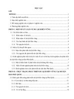 Giải pháp nhằm phát triển du lịch bền vững tại huyện đảo Phú Quốc