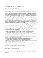 ĐỀ CƯƠNG ÔN TẬP HỌC KÌ II ĐỊA LÝ 10