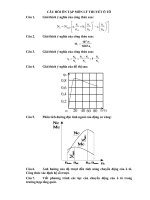 Đề cương ôn tập Ly Thuyet Oto