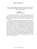 skkn một vài KINH NGHIỆM về PHƯƠNG PHÁP GIẢNG dạy PHẦN bài tập DI TRUYỀN QUẦN THỂ và tổ hợp xác SUẤT SINH học 12  BAN cơ bản 