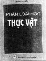 PHAN LOAI HOC   THUC VAT   HOANG THI SAN