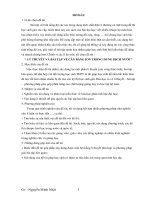 skkn môn hóa học lý THUYẾT và bài tập về cân BẰNG ION TRONG DUNG DỊCH nước