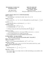 Đề kiểm tra học kì 1 môn Toán lớp 10 năm học 2014  2015 trường THPT Châu Thành 1, Đồng Tháp