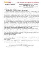 Đề thi học kì 1 môn Ngữ văn lớp 10 Sở GDĐT Vĩnh Phúc năm học 2016  2017 